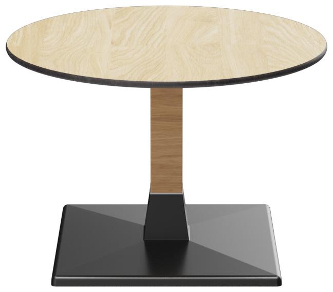 Abbildung Table basse Modular T Seitenansicht