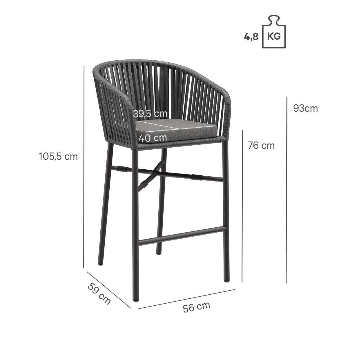 Abbildung Tabouret de bar Penya