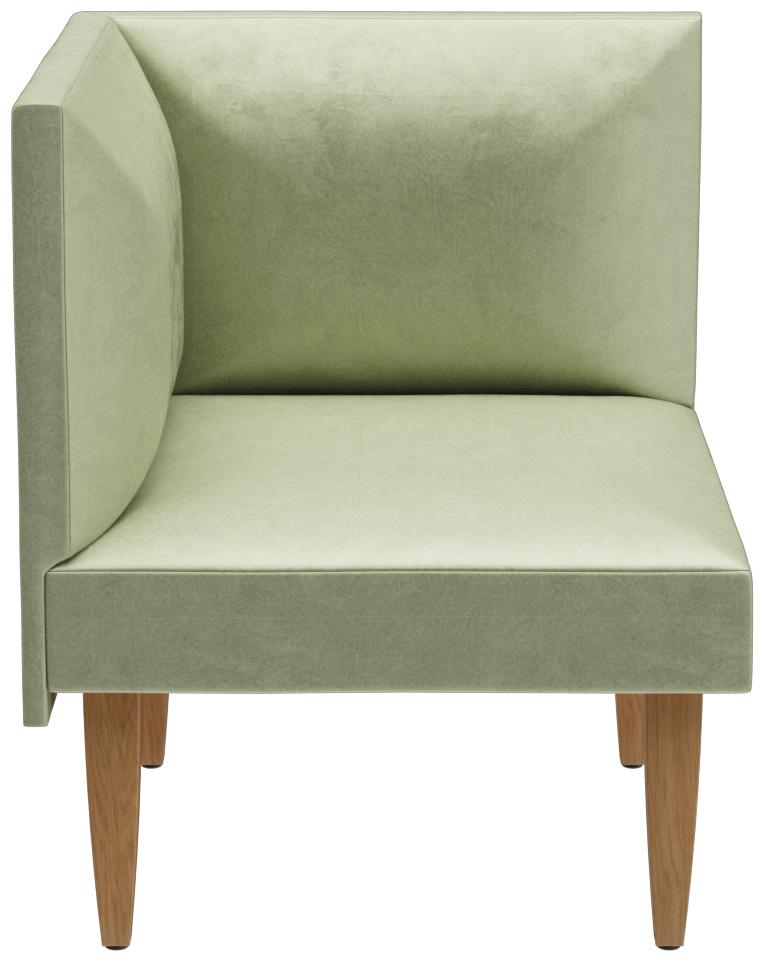 Abbildung Rechts eindstuk/afsluitelement Tuya B Seitenansicht