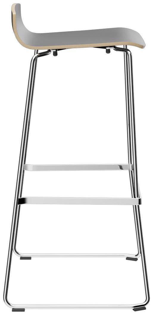 Abbildung bar stool Yoko Seitenansicht