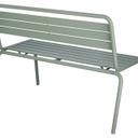 Abbildung 2-seater bench Heco Schrägansicht