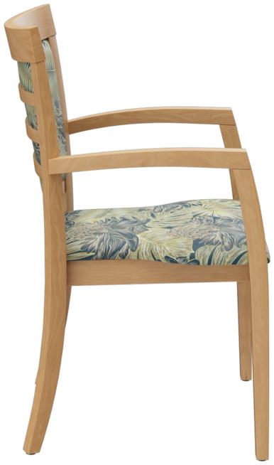 Abbildung Armchair Mily Seitenansicht