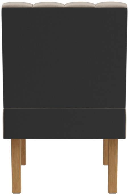 Abbildung Abschlusselement rechts 60cm Felipa Rückansicht