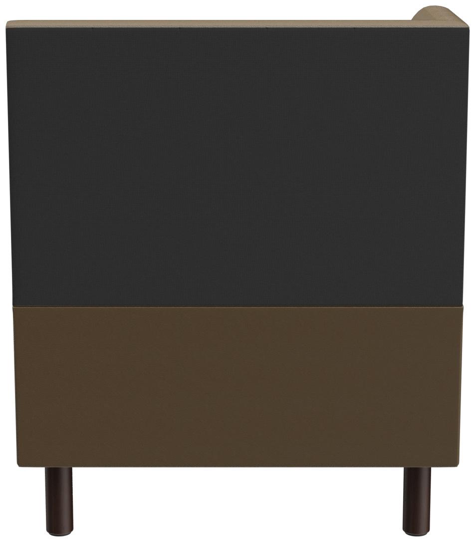 Abbildung Abschlusselement links D-Line Rückansicht