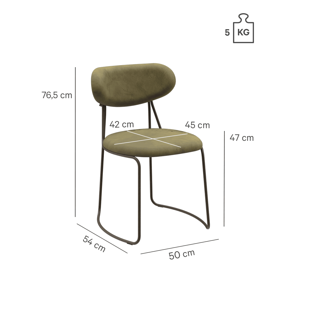 Abbildung chaise Nivio