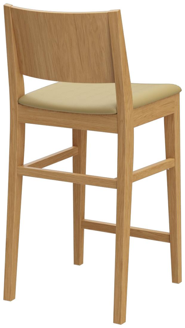 Abbildung halfhoge kruk Quin Schrägansicht