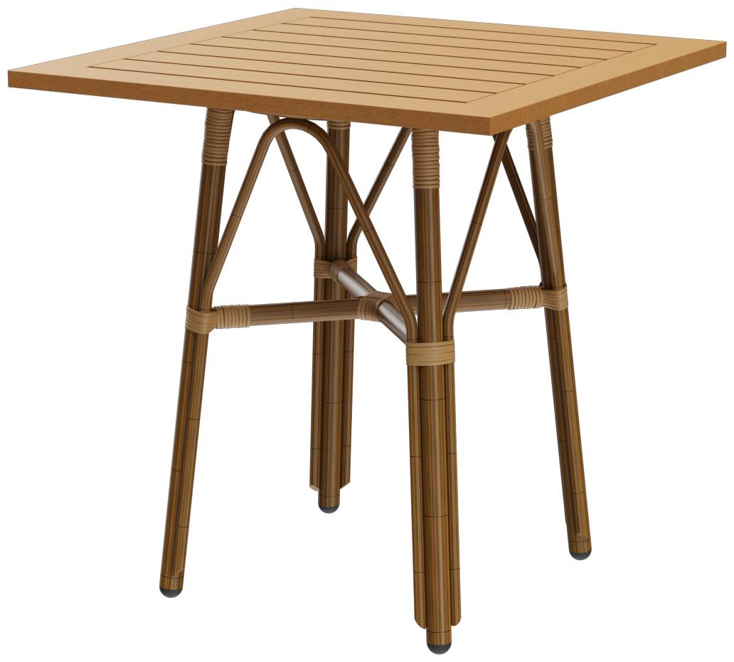 Abbildung Table à manger Marysol Schrägansicht