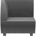 Abbildung Abschlusselement links D-Line Vorderansicht