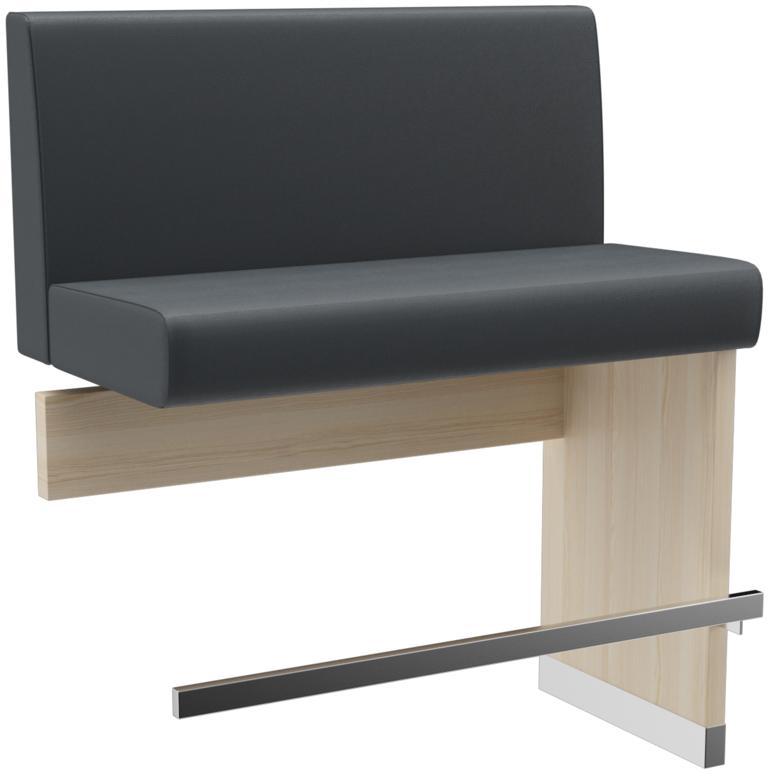 Extension/End element 100 cm H-Line