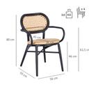 Abbildung Chaise à accoudoirs Madalina