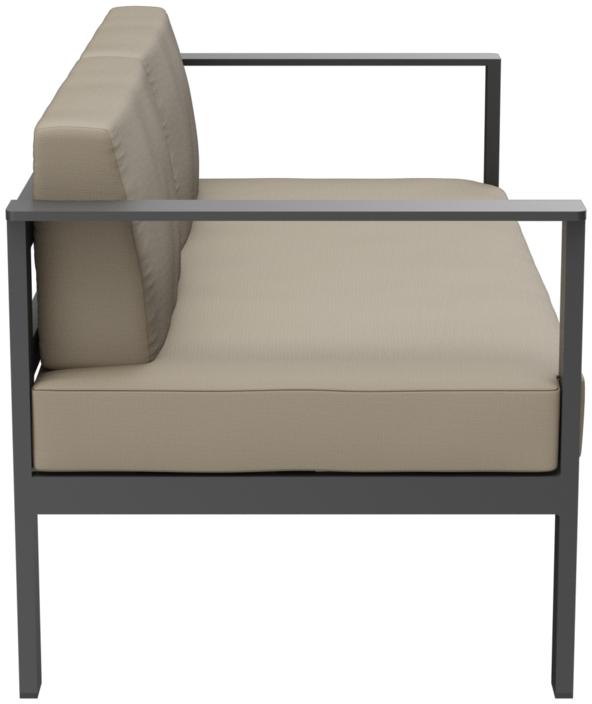Abbildung 2-seater element Sorelia Seitenansicht