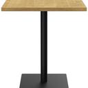 Abbildung Eettafel Kerst Slim Seitenansicht