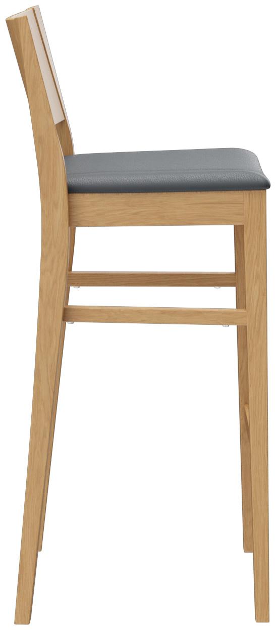 Abbildung Barhocker Quin Seitenansicht