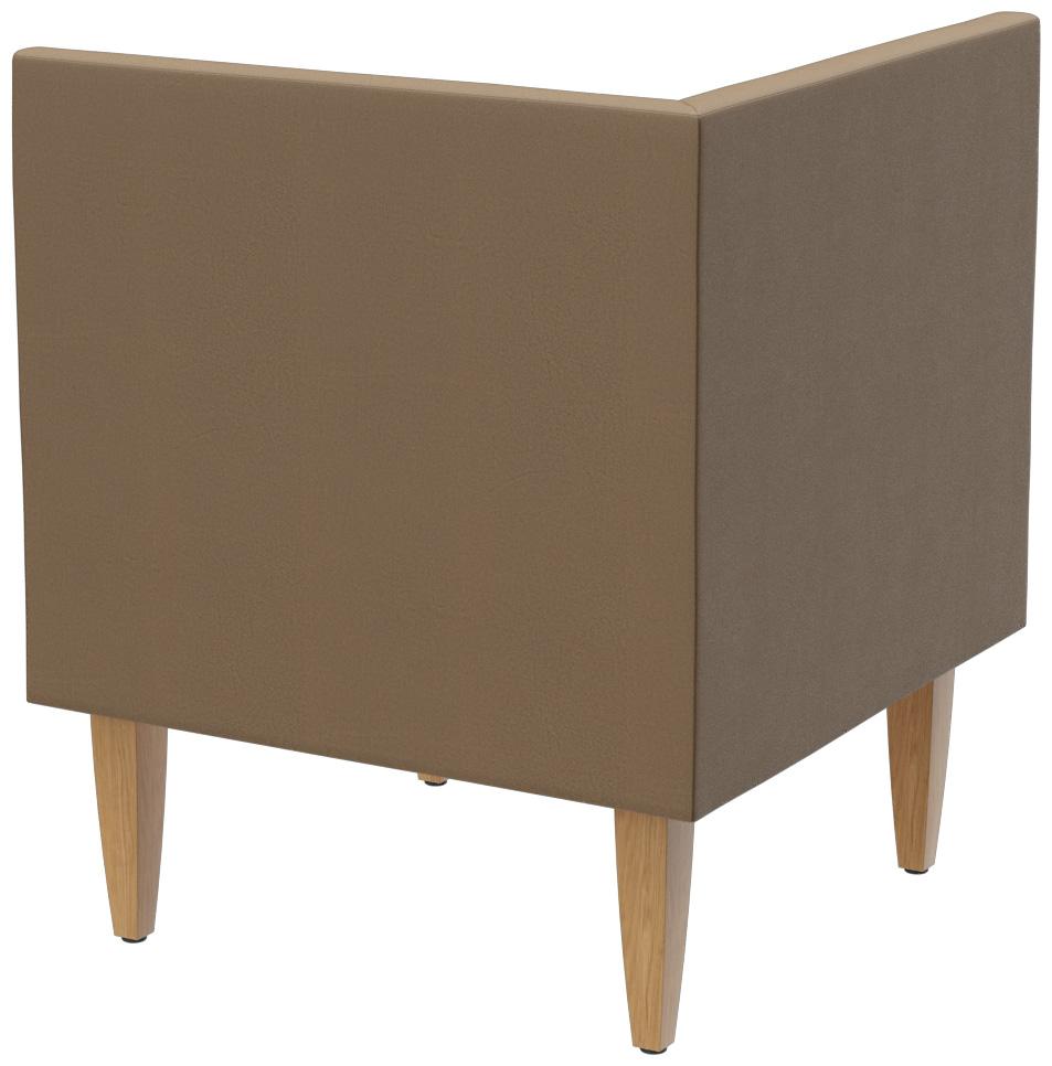 Abbildung Eck-/Abschlusselement links Tuya B Schrägansicht