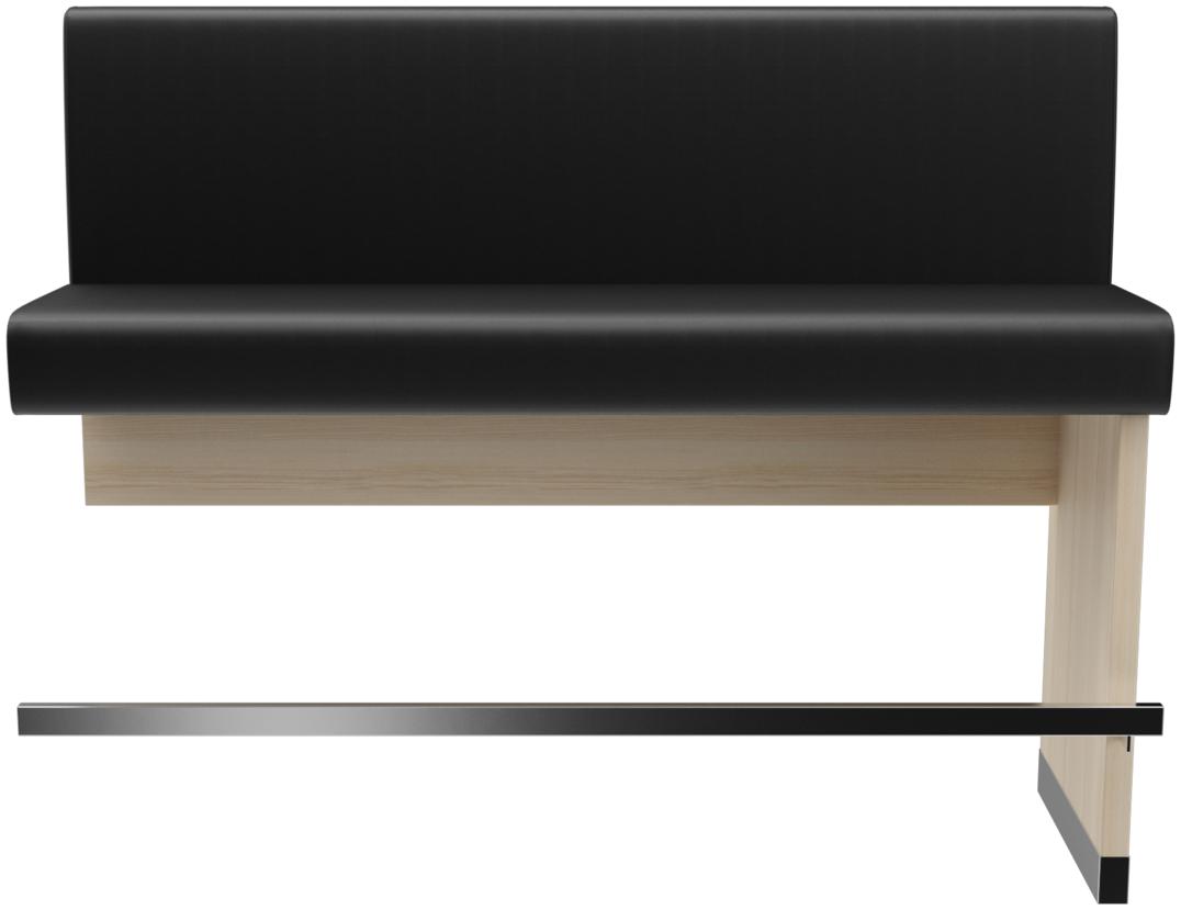 Abbildung Extension/end element 150 cm H-Line Vorderansicht