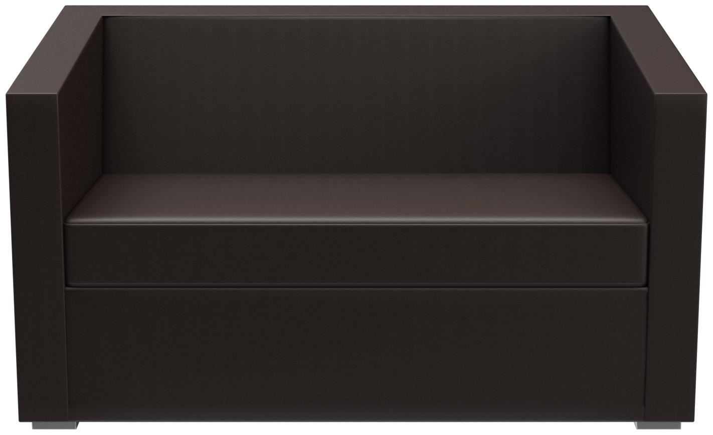 Abbildung 2-Sitzer-Element Charly Vorderansicht