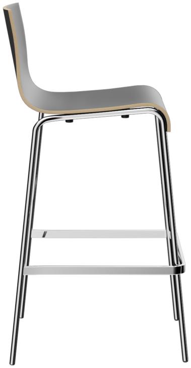 Abbildung bar stool Paula Seitenansicht