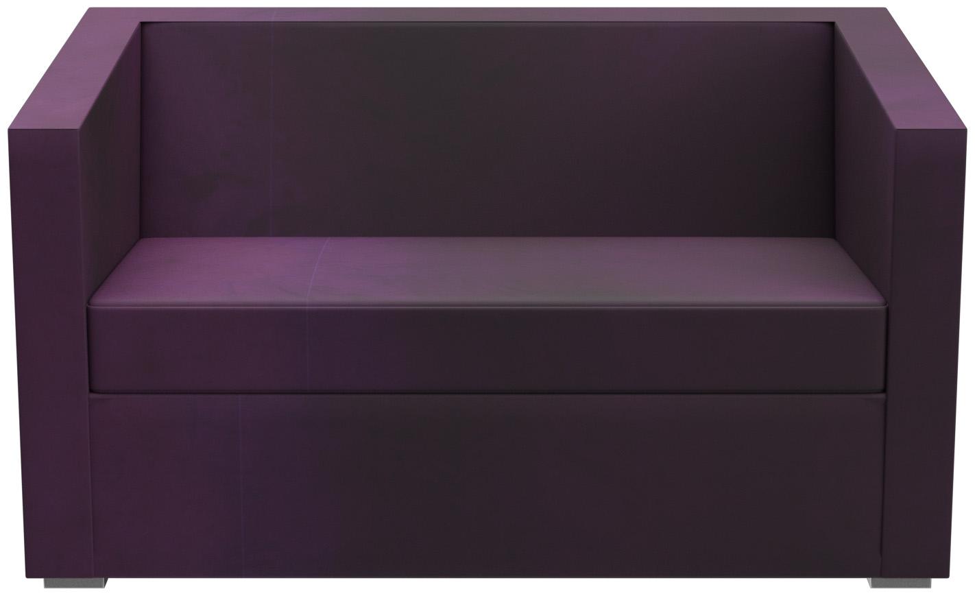 Abbildung 2-Sitzer-Element Charly Vorderansicht