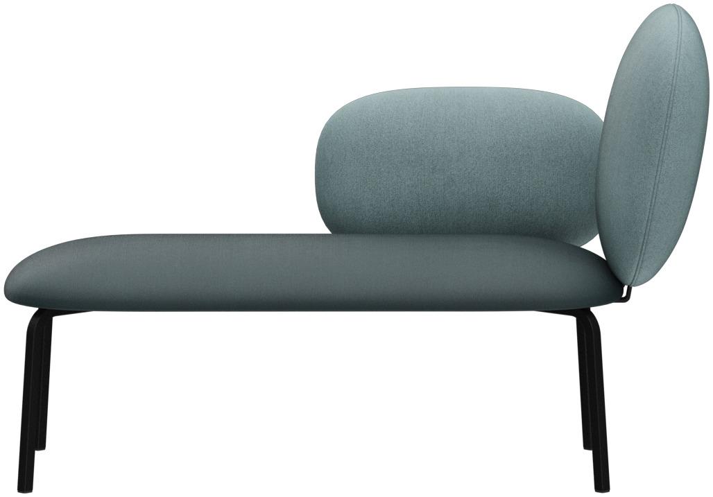 Abbildung Right-hand chaise longue Liberty Vorderansicht