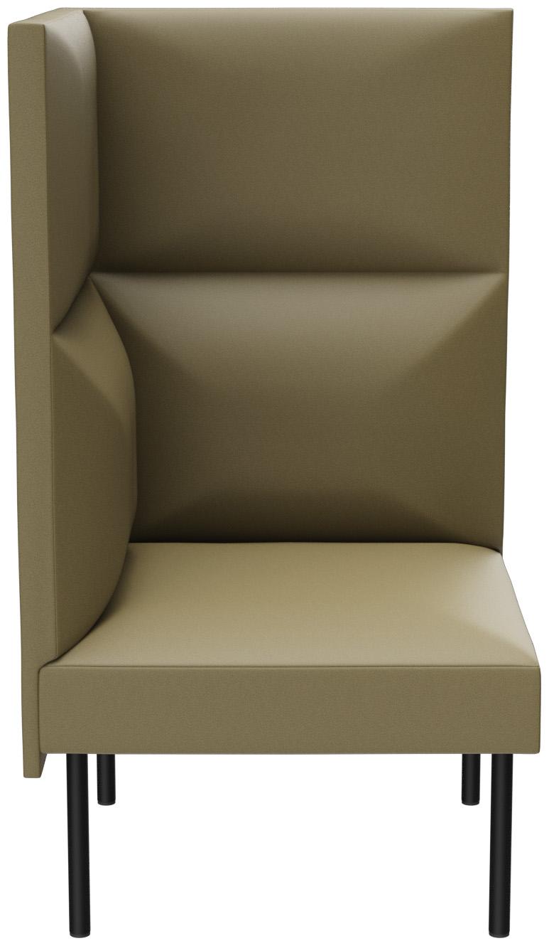 Abbildung Eck-/Abschlusselement links Tuya B Vorderansicht