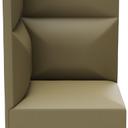 Abbildung Eck-/Abschlusselement links Tuya B Vorderansicht