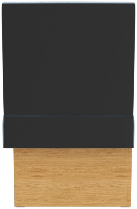 Abbildung Right end element 60 cm Janina Rückansicht