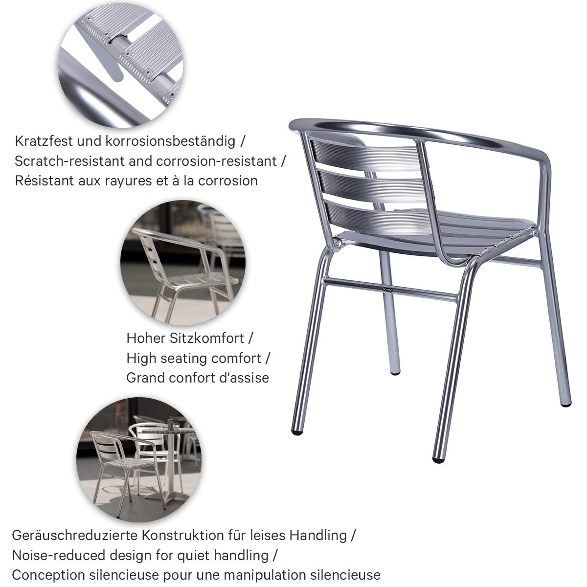 Abbildung Chaise à accoudoirs Helli