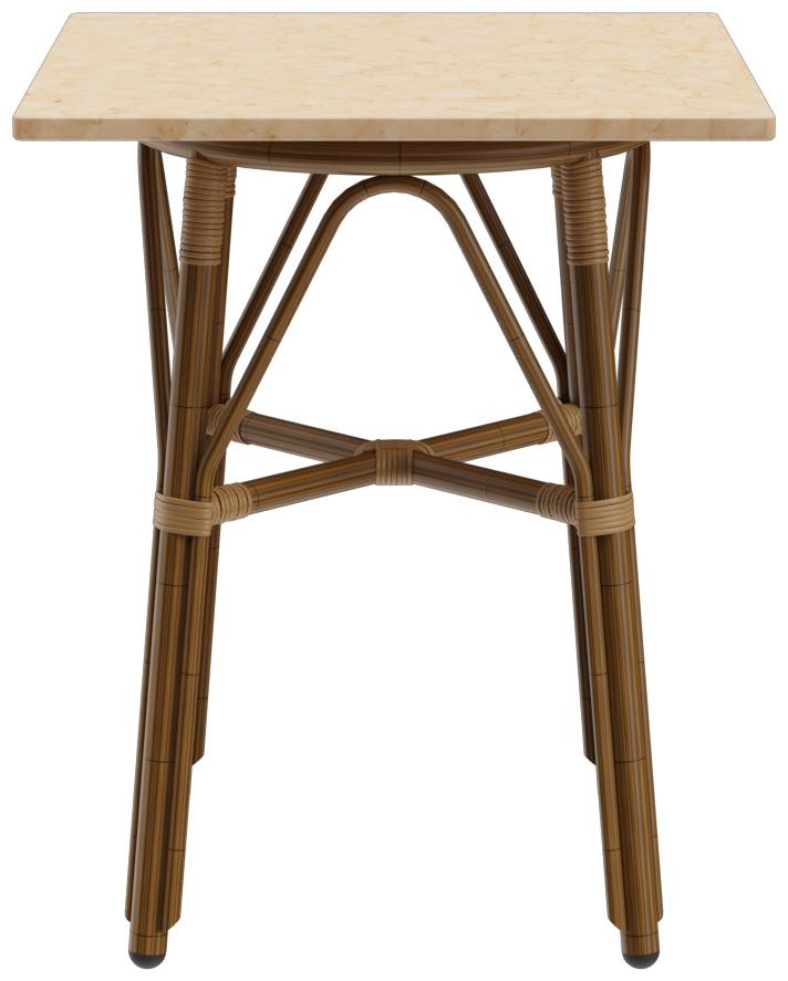 Abbildung Table à manger Marysol Vorderansicht