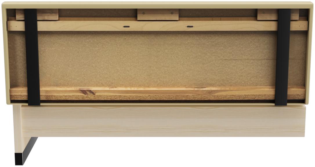 Abbildung Extension/end element 150 cm H-Line Rückansicht