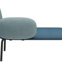 Abbildung Right-hand chaise longue Liberty Rückansicht