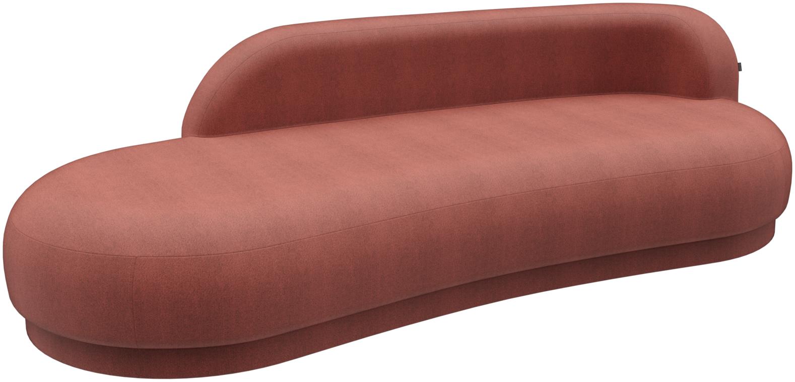 Loungesofa rechts Nuvia