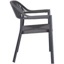 Abbildung Chaise à accoudoirs Milora Seitenansicht