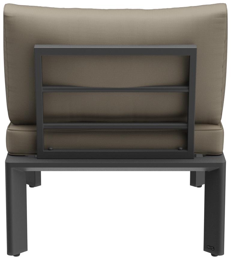 Abbildung 1-Sitzer-Element Lorcan Rückansicht