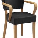 Abbildung Armstoel Damara Schrägansicht