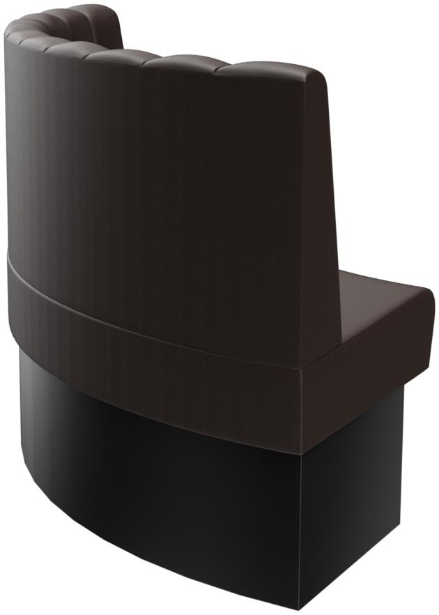 Abbildung Right-hand rounded end element Felipa Schrägansicht