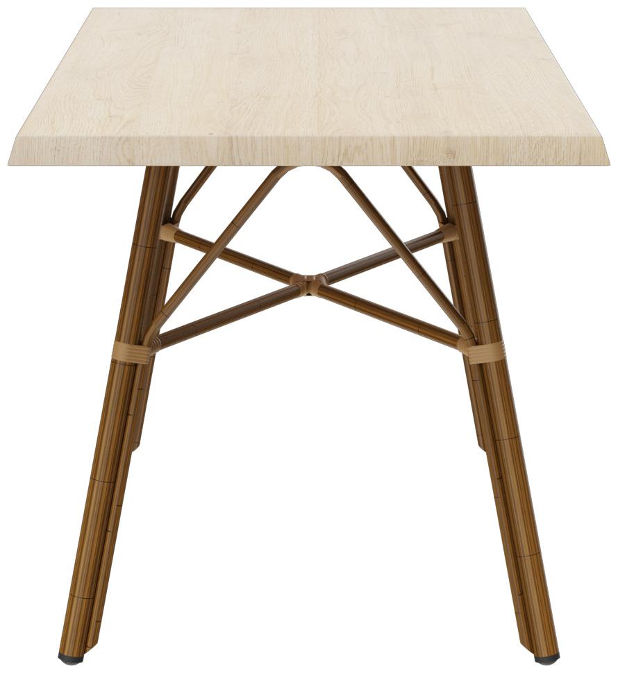 Abbildung Loungetisch Marysol Seitenansicht