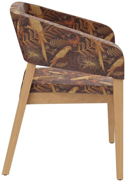Abbildung Armchair Pika Seitenansicht