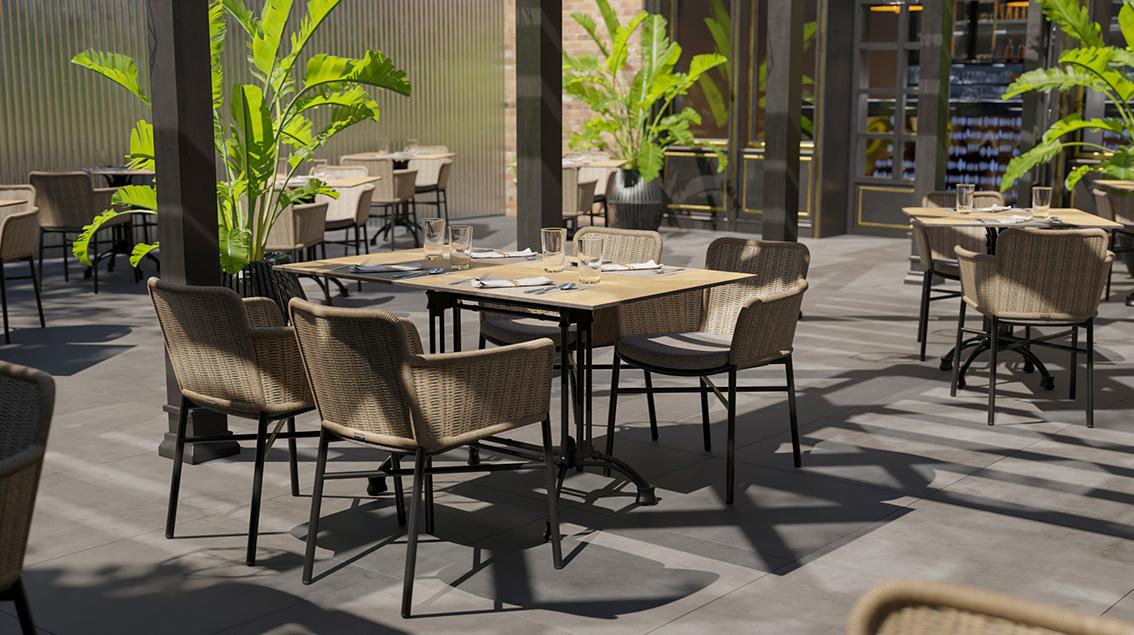 Abbildung Chaise à accoudoirs Usara Ambiente