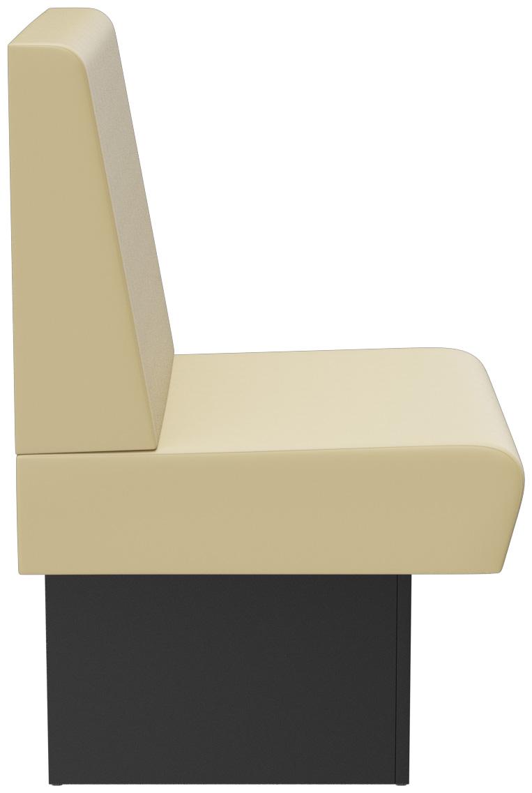 Abbildung Afsluitend element links 60cm Anett Seitenansicht