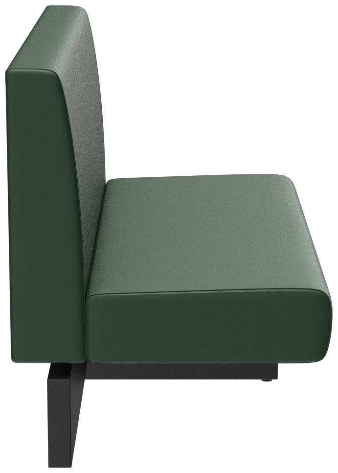 Abbildung Anbau-/Abschlusselement 100 cm H-Line Seitenansicht