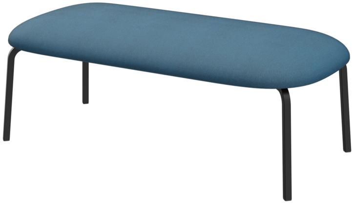 Abbildung 2-seater ottoman Liberty Schrägansicht
