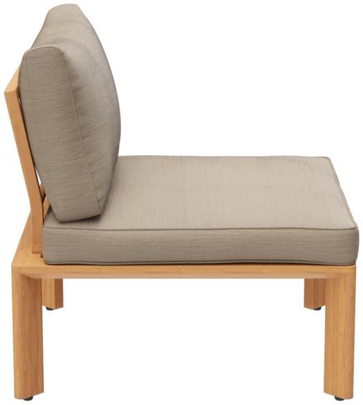 Abbildung 1-seater element Lorcan Seitenansicht
