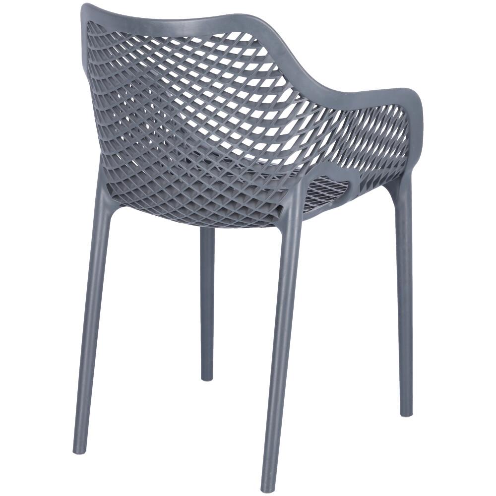 Abbildung Chaise à accoudoirs Emilia Schrägansicht