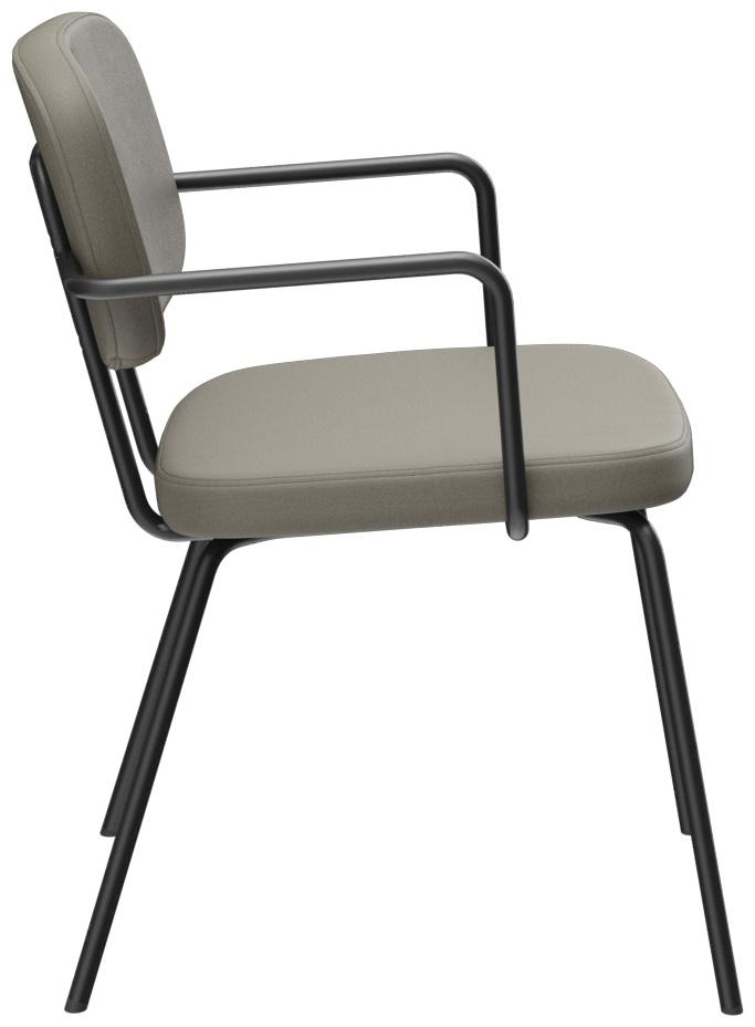 Abbildung Chaise à accoudoirs Vayo Seitenansicht