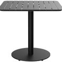 Abbildung Eettafel Kerst Seitenansicht