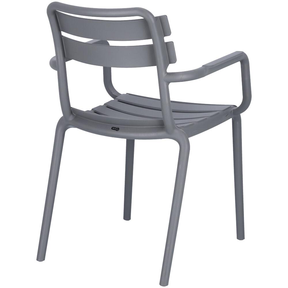 Abbildung Chaise à accoudoirs Estela Schrägansicht