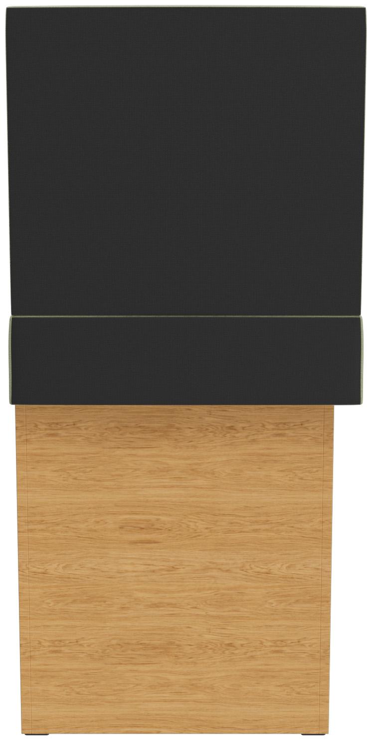 Abbildung Afsluitend element links 60cm Anett Rückansicht