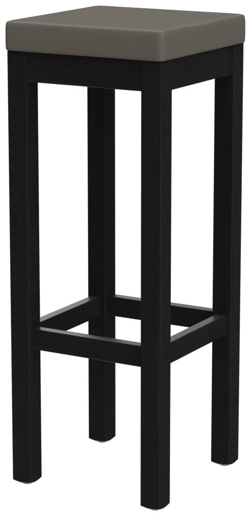 Abbildung Barhocker Delu Schrägansicht