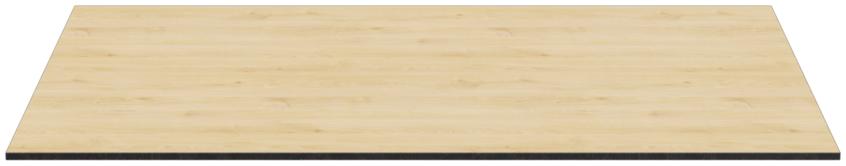 Abbildung Tischplatte Compact Slim Rückansicht
