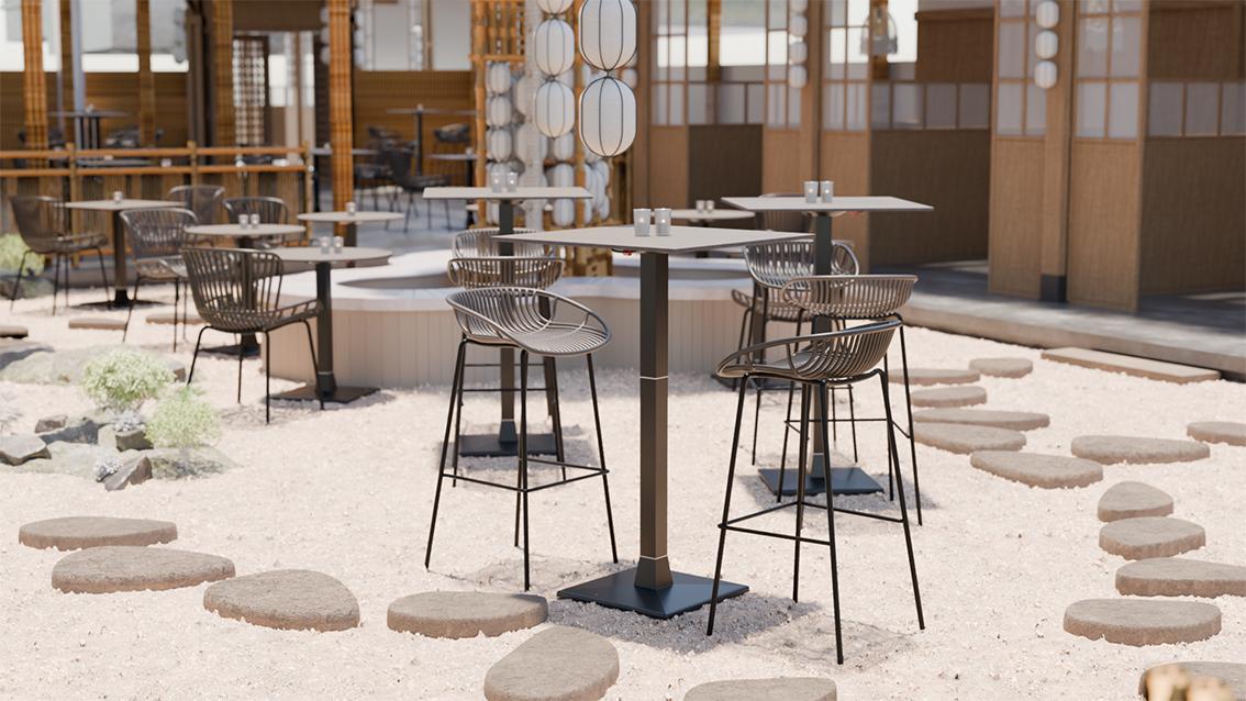 Abbildung Tabouret de bar Eskan Ambiente